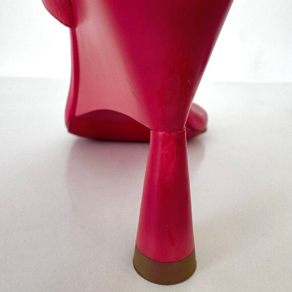 Gia Borghini x RHW Rosie Sandals Slingback Heeled Wedges Leather 36 (US6) - Picture 12 of 13